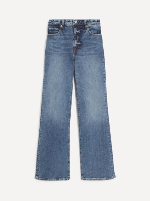 FRAME Arrow High-Rise Bootcut Jeans