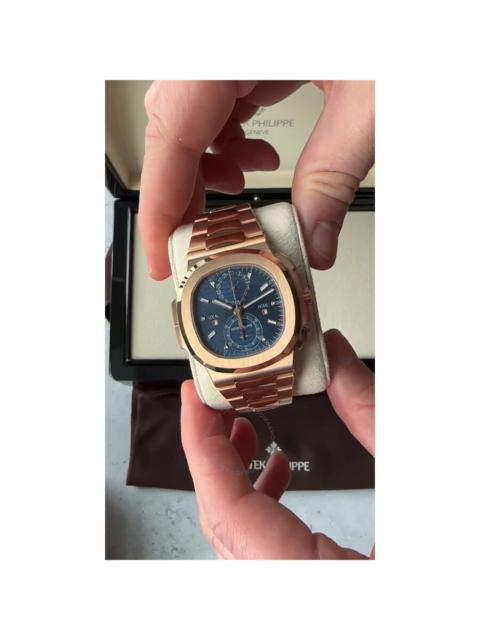 Patek Philippe Patek Philippe Nautilus Chronograph Automatic Blue Dial Men's Watch 5990-1R-001