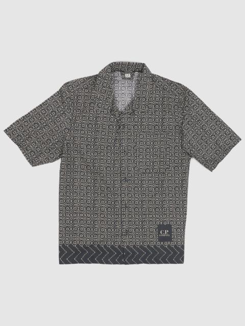 C.P. Company C.P. Company Short Sleeve Popeline Baja Shirt