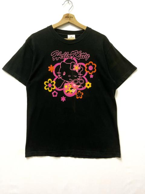 Other Designers Japanese Brand - Hello Kitty Big Logo T-shirt Black