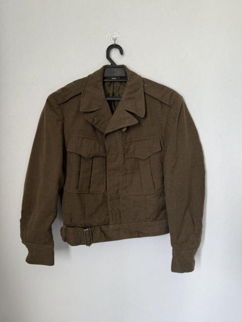 Other Designers Buzz Rickson's - VINTAGE 1947 JULES SEGAL & CO OLIVE ARMY JACKET WOOL