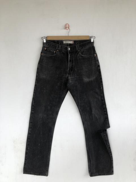 Other Designers Vintage - Vintage Levis Jeans Super Black Distressed Levis 505 Denim
