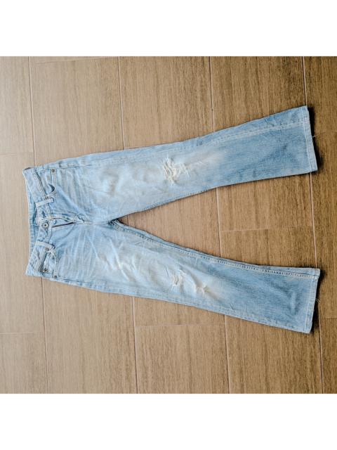 Levi's Vintage Levis Ladies Faded Distressed Denim Trousers Pants