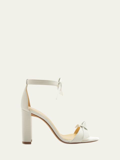 ALEXANDRE BIRMAN Clarita 90mm Leather Ankle-Tie High-Heel Sandals