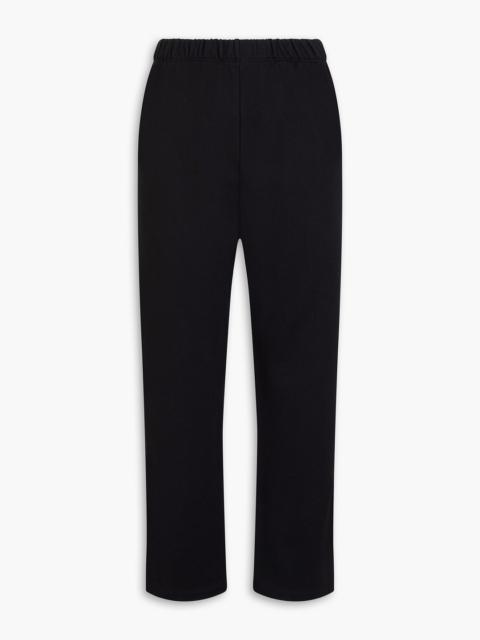 Another Tomorrow French cotton and Lyocell-blend terry track pants
