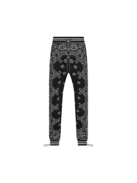 Amiri Bandana B-Ball Sweatpants 'Black/Grey'