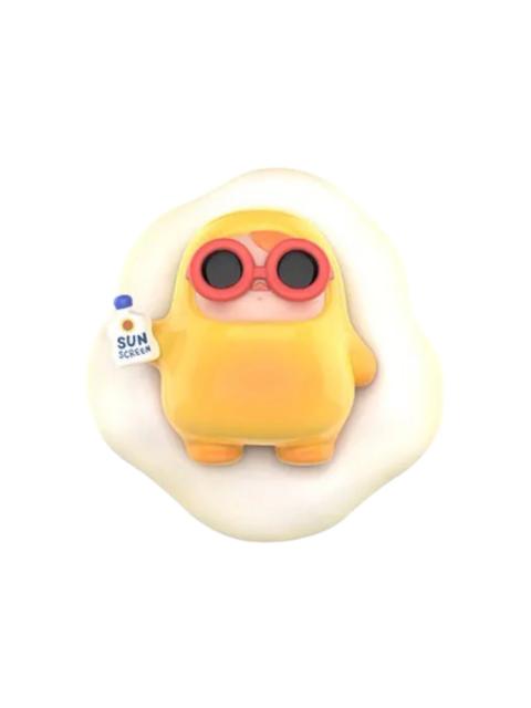 POP MART Pop Mart PUCKY Egg Beanie Series Sunny Side Up Figure