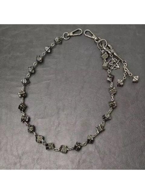 Other Designers Other - Dice and Skulls Rock Wallet Chain