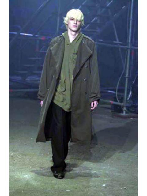 Raf Simons RAF SIMONS Trench Coat Riot Riot Riot 2001