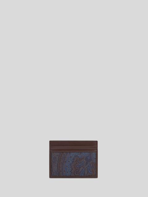 Etro ETRO ESSENTIAL JACQUARD CARD HOLDER