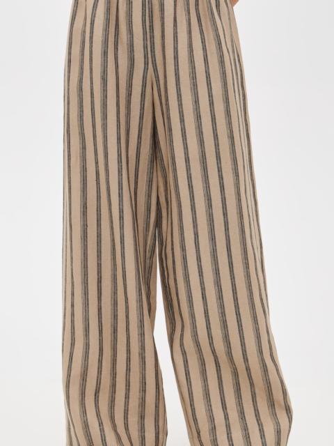 STAUD Bonfire Linen Pants