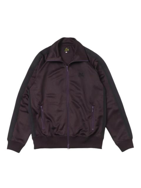 NEEDLES TRACK JACKET - POLY SMOOTH (DARK PURPLE)