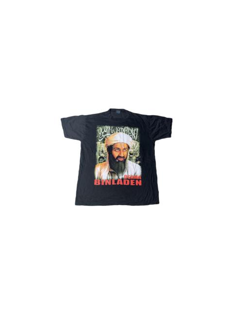 Other Designers Art - Osama Ben Laden Tee Big Face Printed