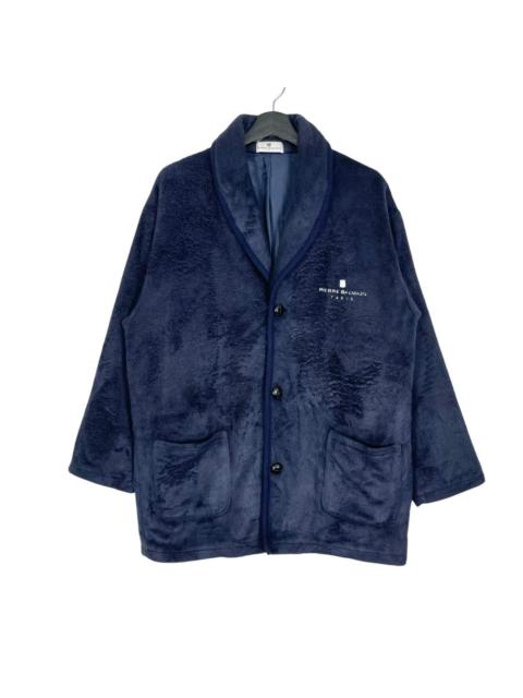 Balmain Vintage Pierre Balmain Paris Fleece Jacket Button Up