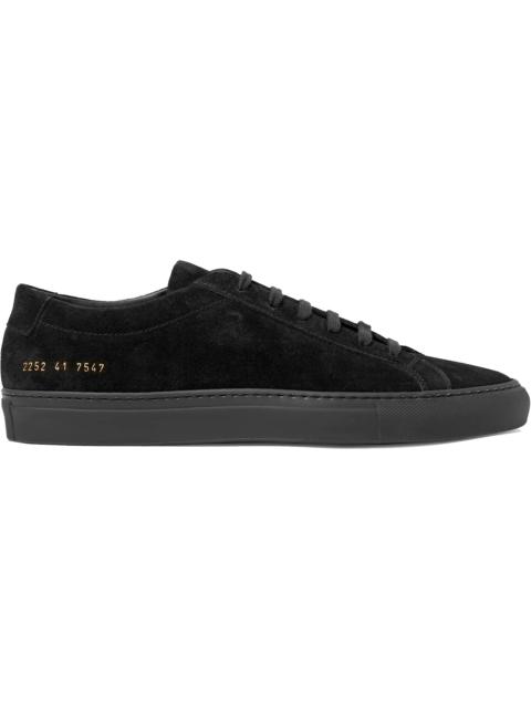 Common Projects Original Achilles Suede Black