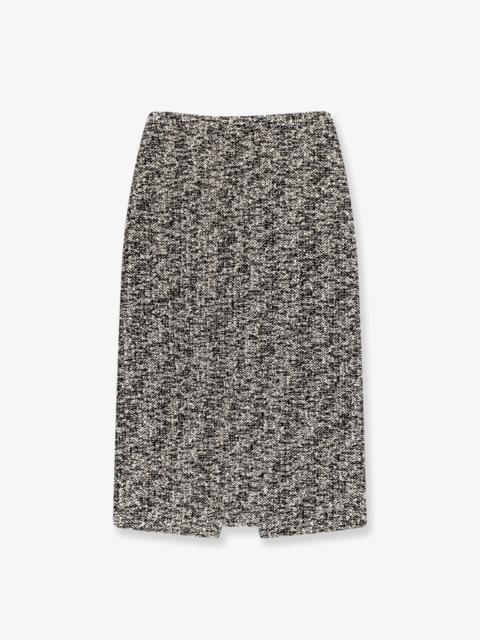 GUCCI Midi Skirt In Laminated Bouclé Fabric