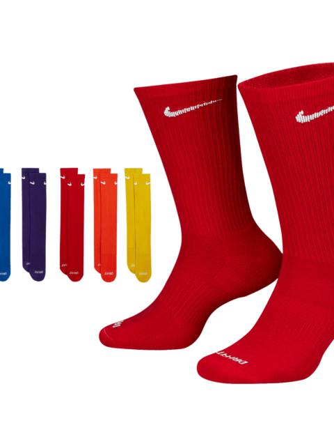 Nike Nike Mens Nike 6 Pack Everyday Plus Cushioned Socks