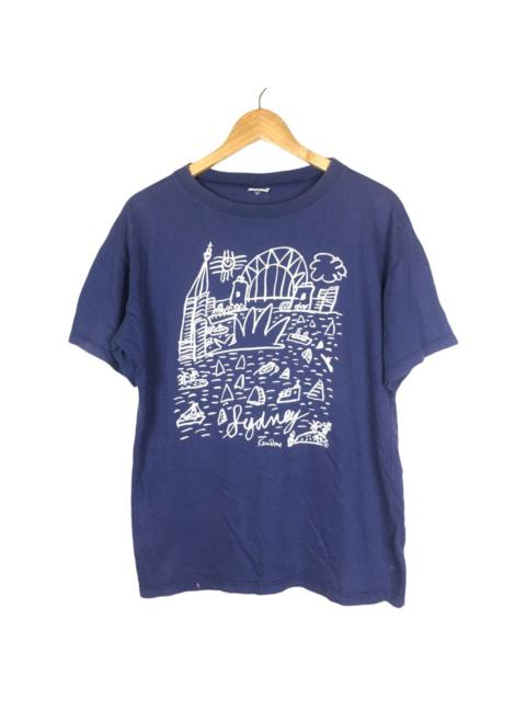 Other Designers Vintage - Vtg Ken Done Iconic Sydney Opera Australian Art T-Shirt