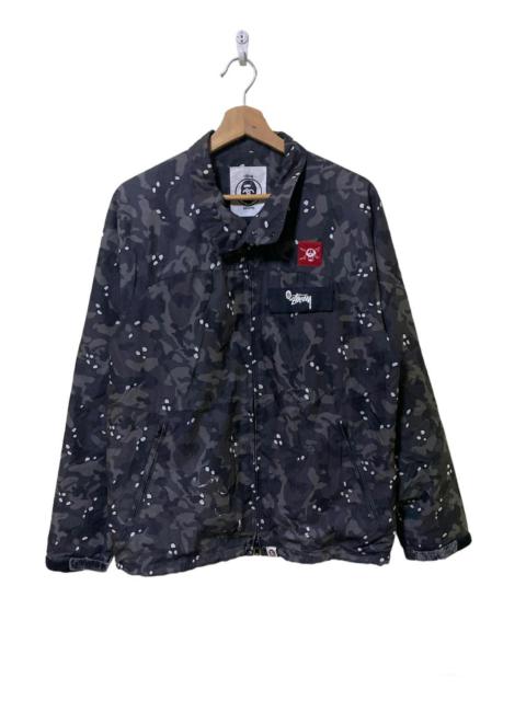 A BATHING APE® A bathing Ape BAPE x Stussy 2013 Desert Camo Jacket