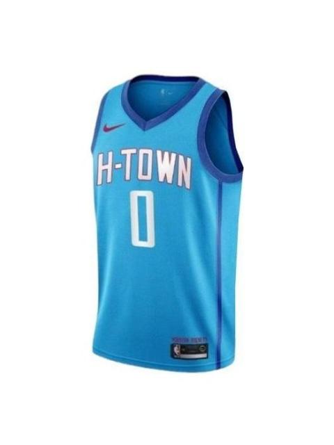 Nike Nike x NBA H-Town City Houston Rockets Jersey 'Russell Westbrook 0' CN1731-462