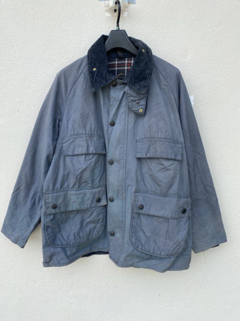 Barbour Vtg Barbour "4-Pocket" Bedale Jacket Navy Blue 40in/102cm