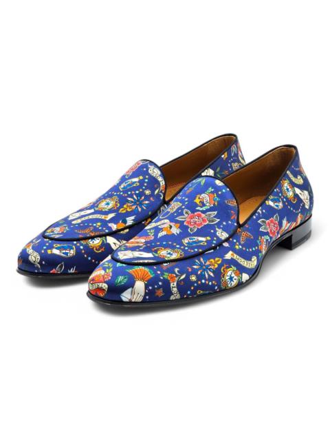 Style On The Nile Silk Loafers – Blue - EU 46 / US 13 $845