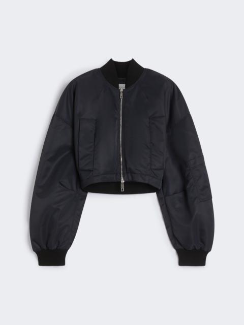 Sportmax AVENUE Waterproof twill bomber jacket
