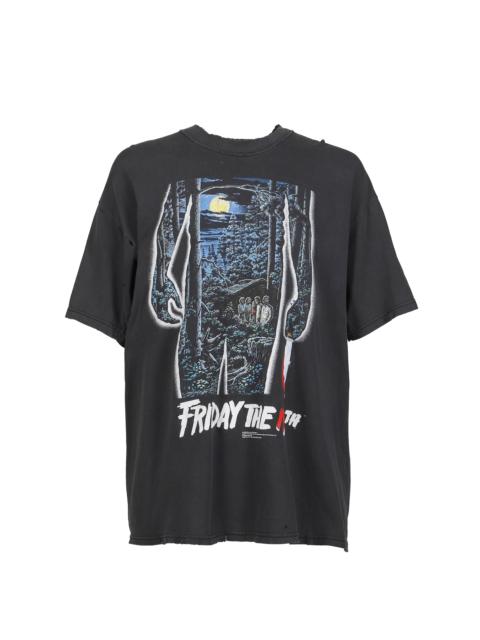 EARTHLING VIP FRIDAY THE 13TH VINTAGE TEE / GRY