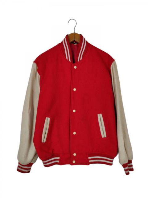 Other Designers Varsity Jacket - Plain Wool Streetwear Outerwear
