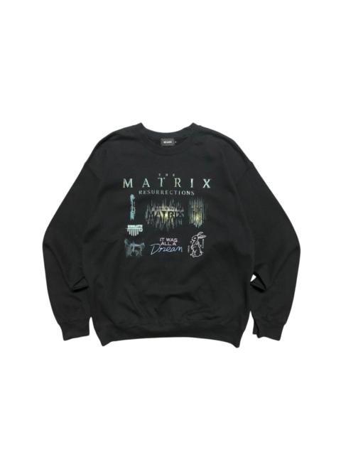 BEAMS PLUS Beams The Matrix Resurrection Crewneck Sweatshirt
