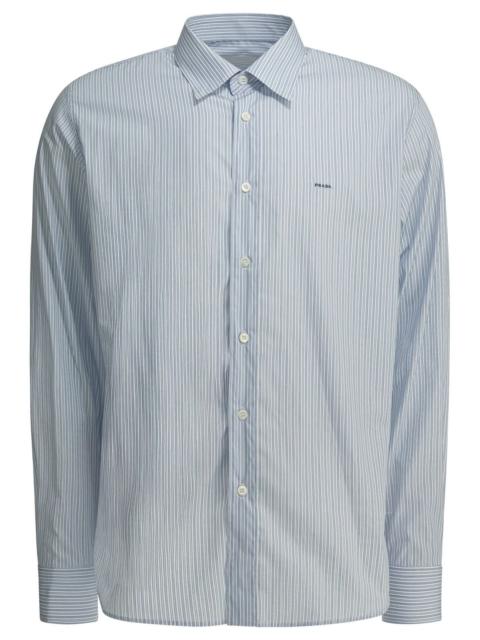 Prada Prada Cotton shirt with logo (IT 40)