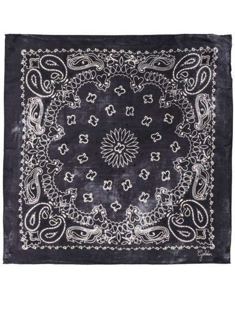 Golden Goose FOULARD IN SETA CON MOTIVO PAISLEY