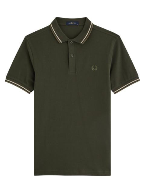 Fred Perry Logo-embroidered Piqué Cotton Polo Shirt