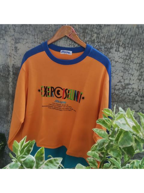 Other Designers Japanese Brand × Mizuno × Vintage - 💥 Vintage Mizuno Exerciseunit Hardworker Quote Retro