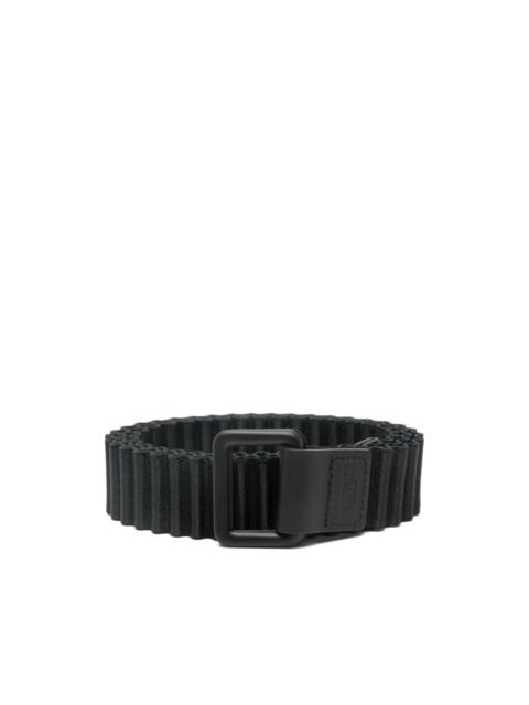 ISSEY MIYAKE pleated square-buckle belt