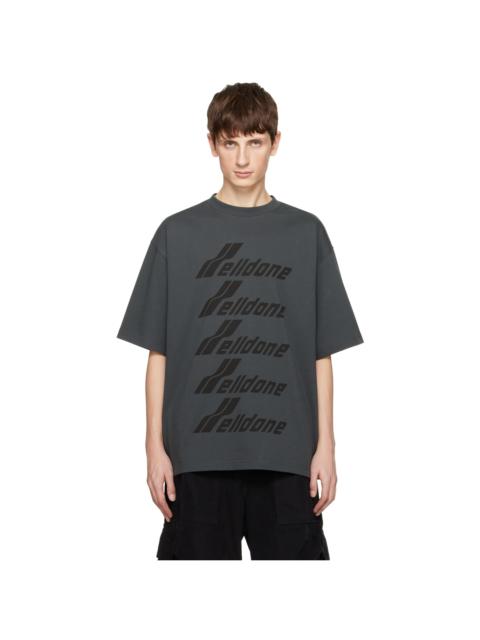 Gray Printed T-Shirt