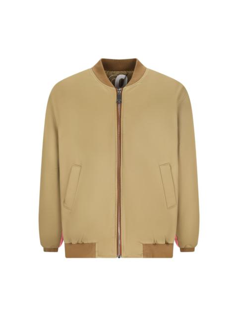 Combo bomber jacket
