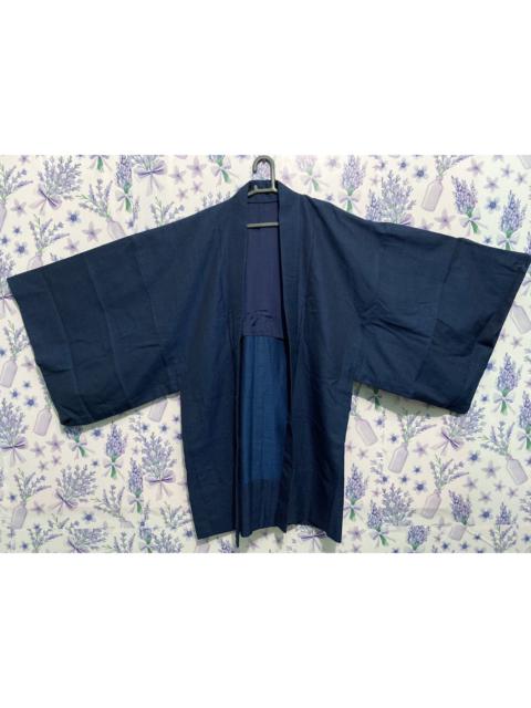 Other Designers Japanese Brand - DARK BLUE SANJURO KIMONO JACKET CARDIGAN WRAP