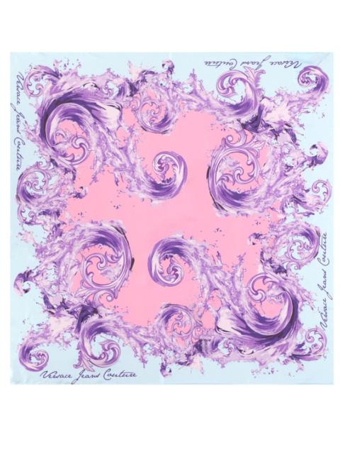 VERSACE JEANS COUTURE FOULARD IN SETA CON STAMPA