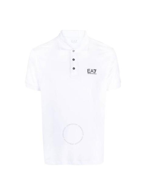 EMPORIO ARMANI Emporio Armani EA7 Logo Print Polo Shirt