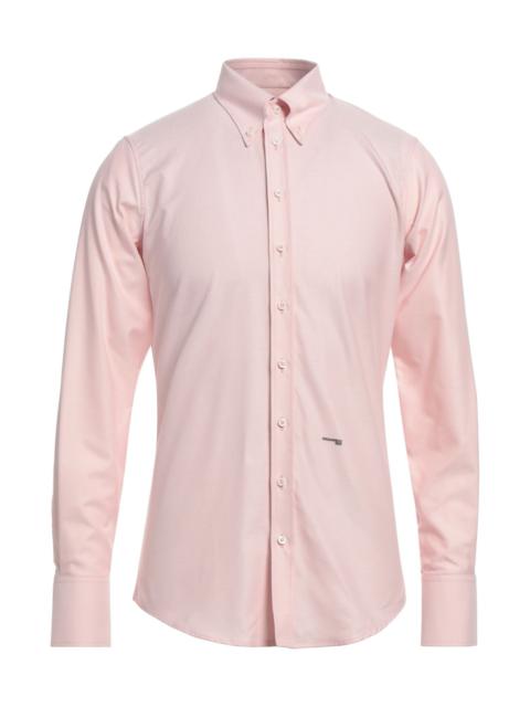 DSQUARED2 Pink Men's Solid Color Shirt