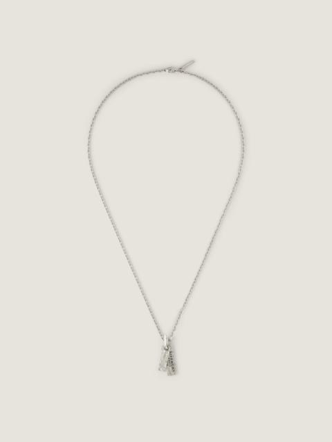 Givenchy GIVENCHY TAPE NECKLACE IN METAL AND ENAMEL