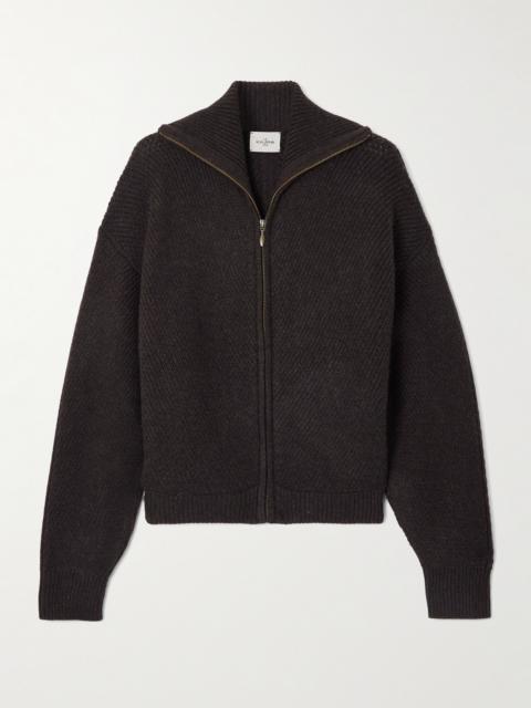 LE KASHA Torsby Ribbed Organic Cashmere Cardigan