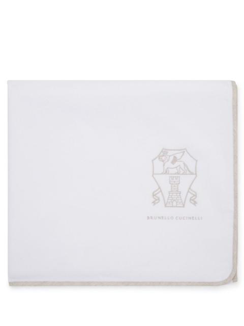 Brunello Cucinelli Men Embroidered Towel