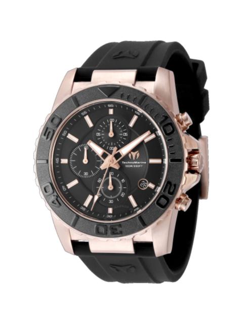 Technomarine - Technomarine Sea Chronograph Quartz Black Dial Men's Watch TM-725002
