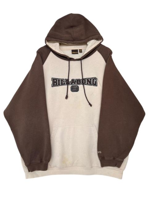 Vintage Y2K Billabong Baggy Boxy Brown Beige Hoodie