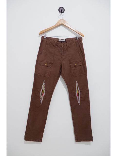 Other Designers Japanese Brand - Akerico Ortega Chimayo Stitch Double knee Bush denim