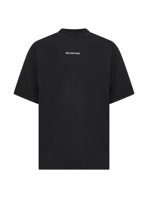 BALENCIAGA Black New Balenciaga Back Medium Fit T-Shirt