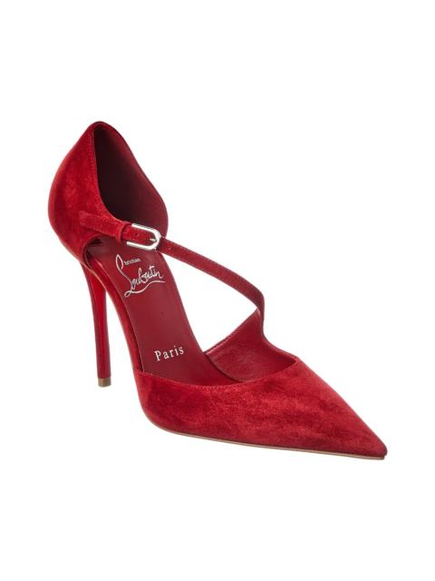 Christian Louboutin Christian Louboutin Miss Ziggyta 100 Suede Pump