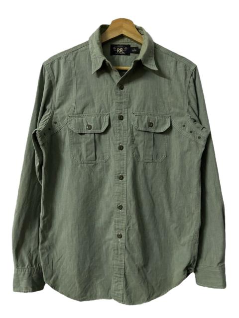 Polo Ralph Lauren - RRL Curtis Japanese Herringbone Military Twill Button Shirt